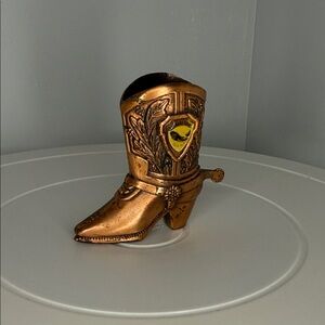 Copper Boot Toothpick holder